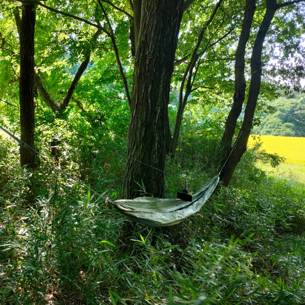 ハンモック用スマホホルダー