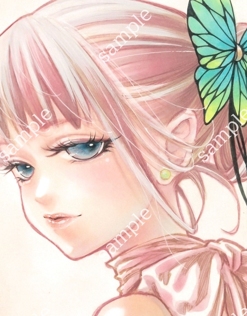 原画販売◇dressと憂い◇オリジナルイラスト