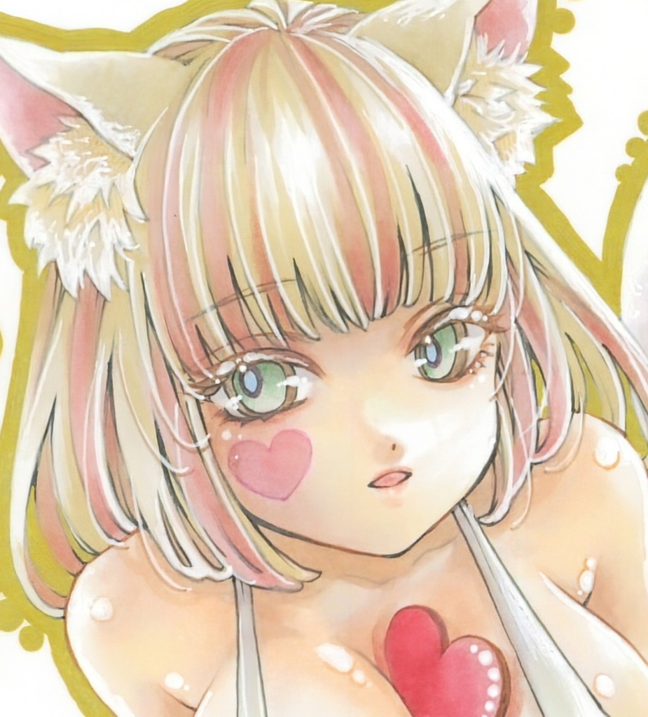 原画販売◇水着少女◇創作◇オリジナル手描きイラスト