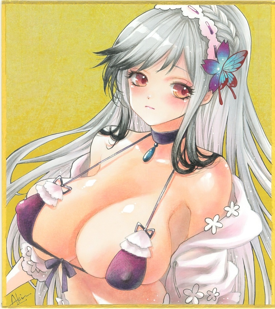 原画販売◇ダンケルク◇アズールレーン◇豆色紙