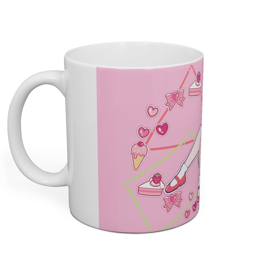 マグカップ【Girl in a hat】