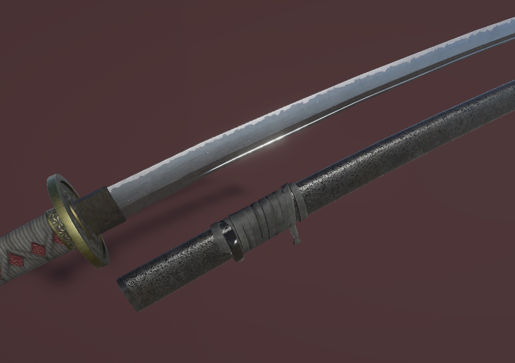 【3Dモデル】刀 / SamuraiSword