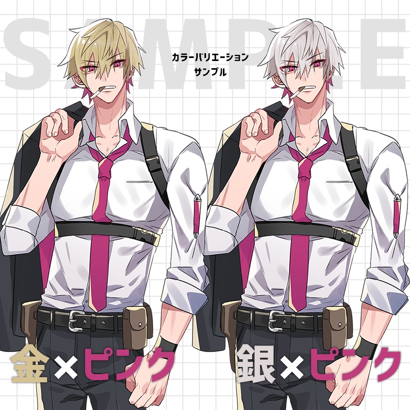 立ち絵素材01╎スーツの男性