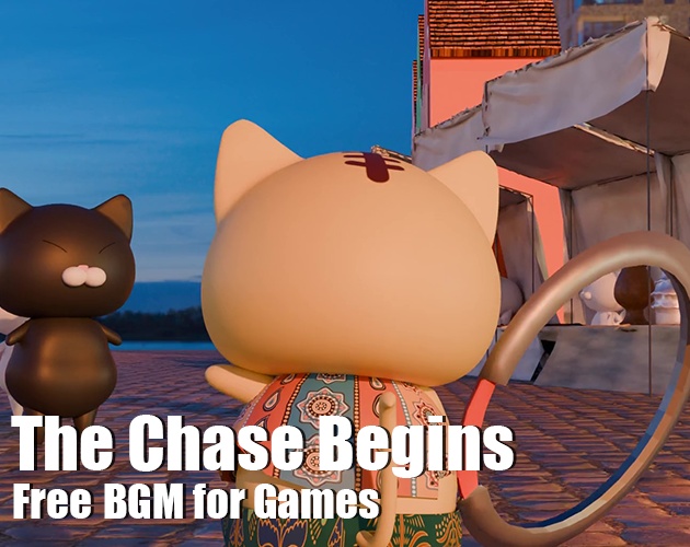 【Free BGM】追跡開始/The Chase Begins