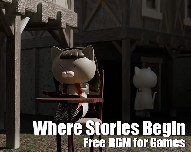 【フリーBGM】物語が生まれる場所 / Where Stories Begin【NECO NECO FANTASY ヘイ・オン・ミャイのテーマ】