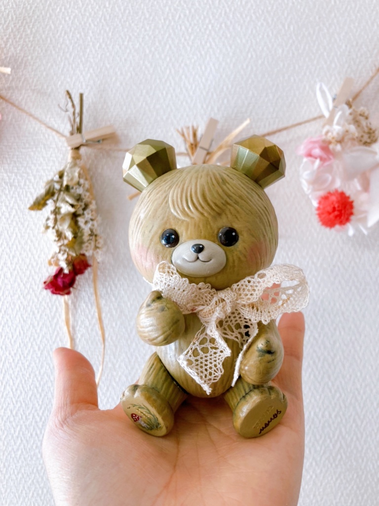 【 JEWEl BEAR / CLASSIC Blond teddy CUSTOM toadstool ver. 】