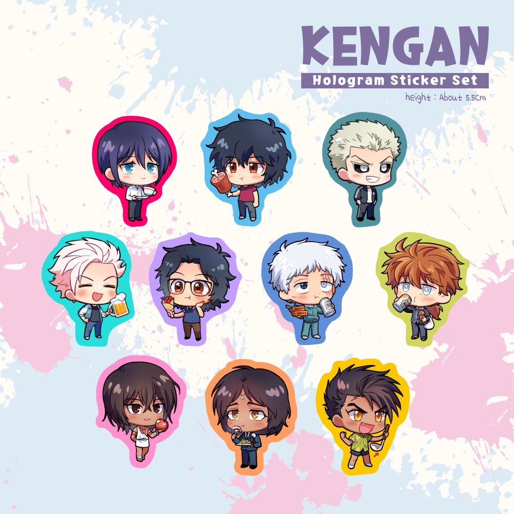 【kngn】 アクリルブロック·シール