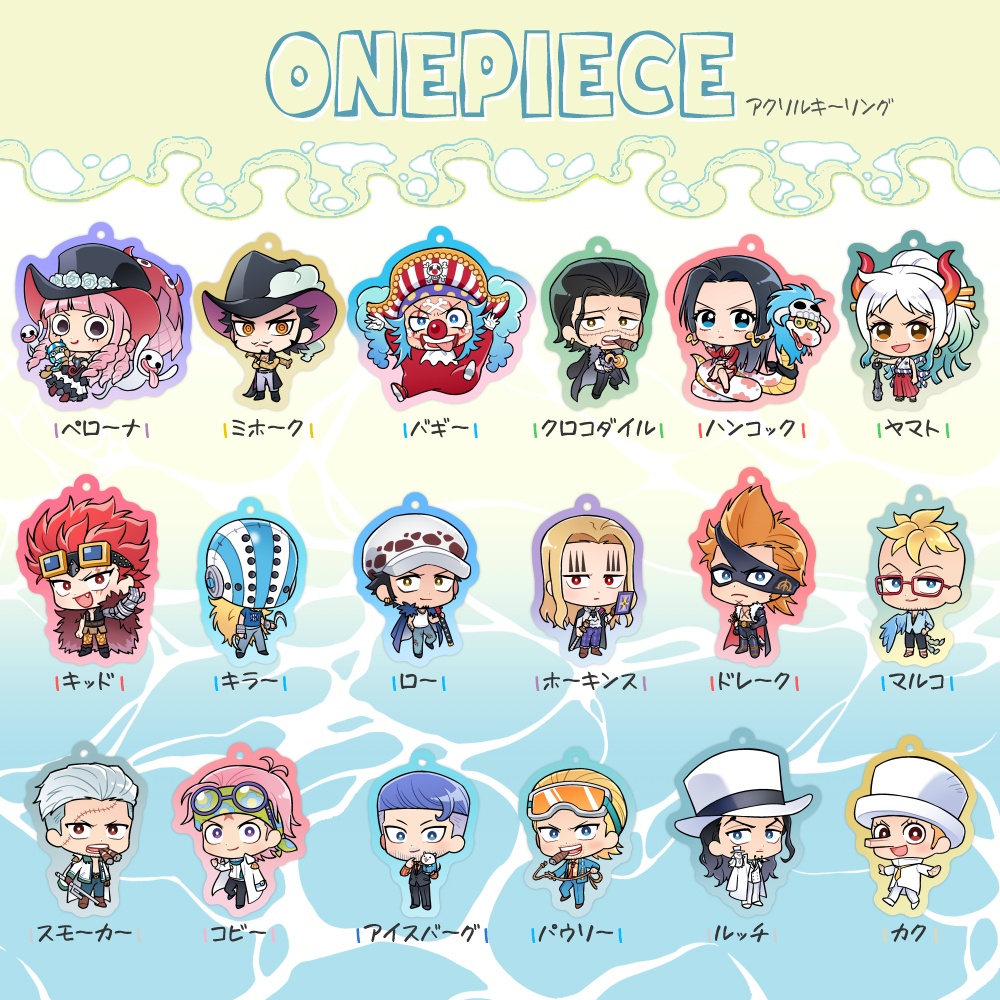 【OP】アクリルキーリング