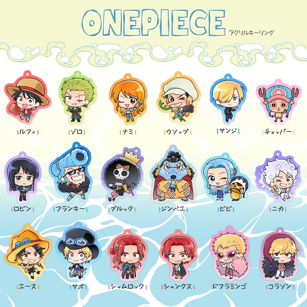 【OP】アクリルキーリング
