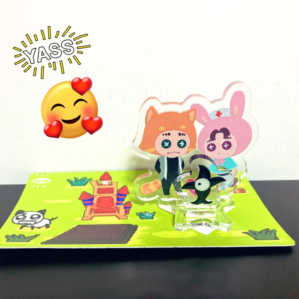 名刺サイズ アクスタ