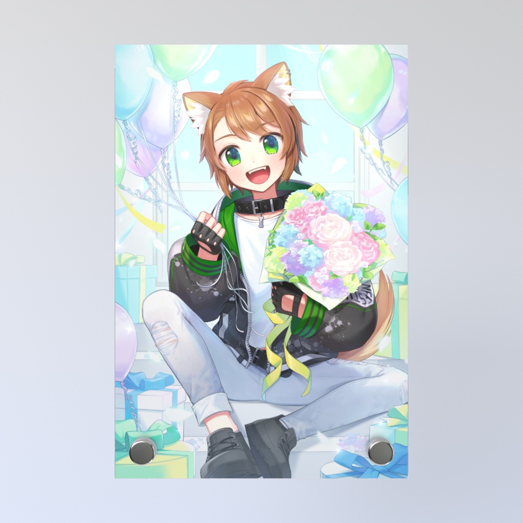 【戌宮うり】誕生日記念アクリルフォトパネル