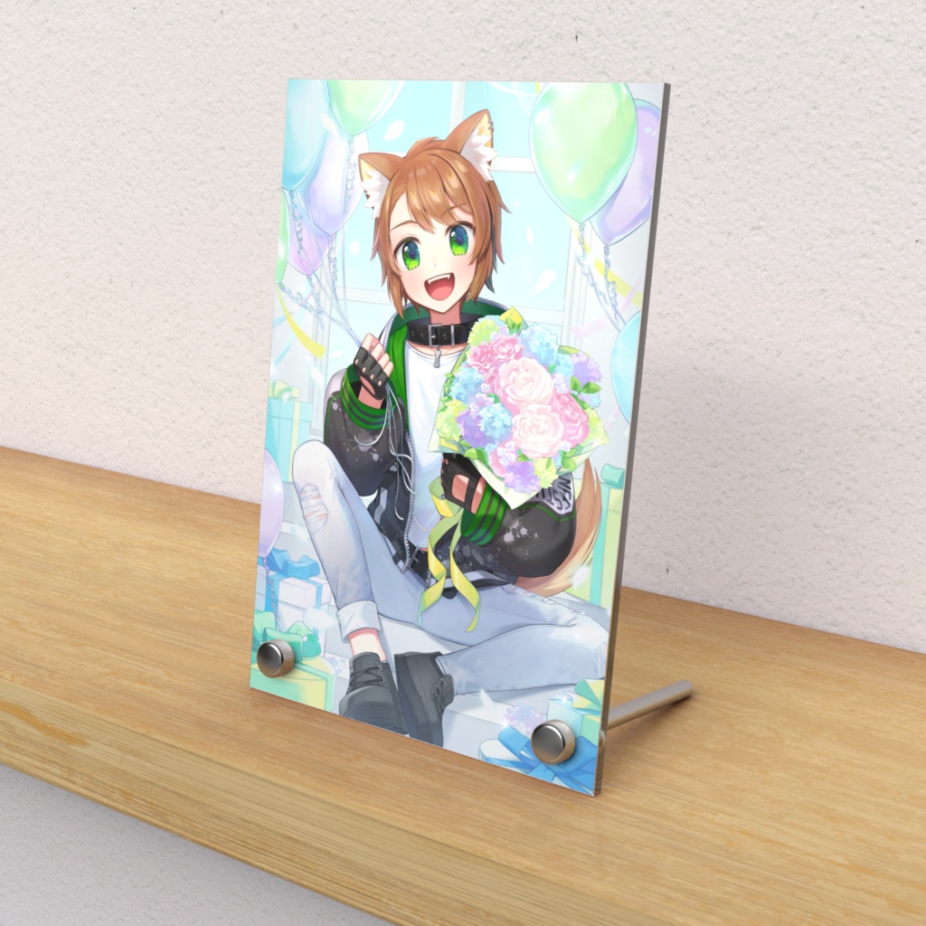 【戌宮うり】誕生日記念アクリルフォトパネル