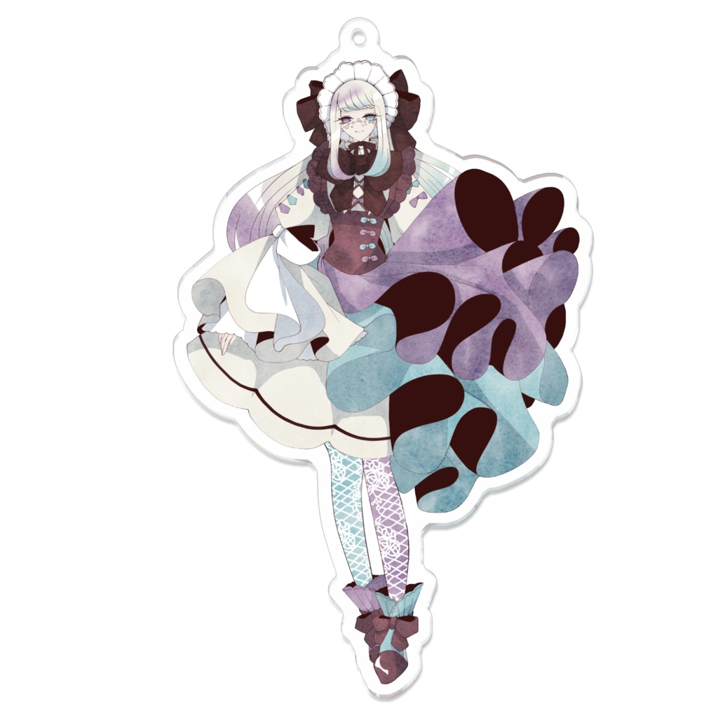 非実在少女アクリルキーホルダーVer.stand