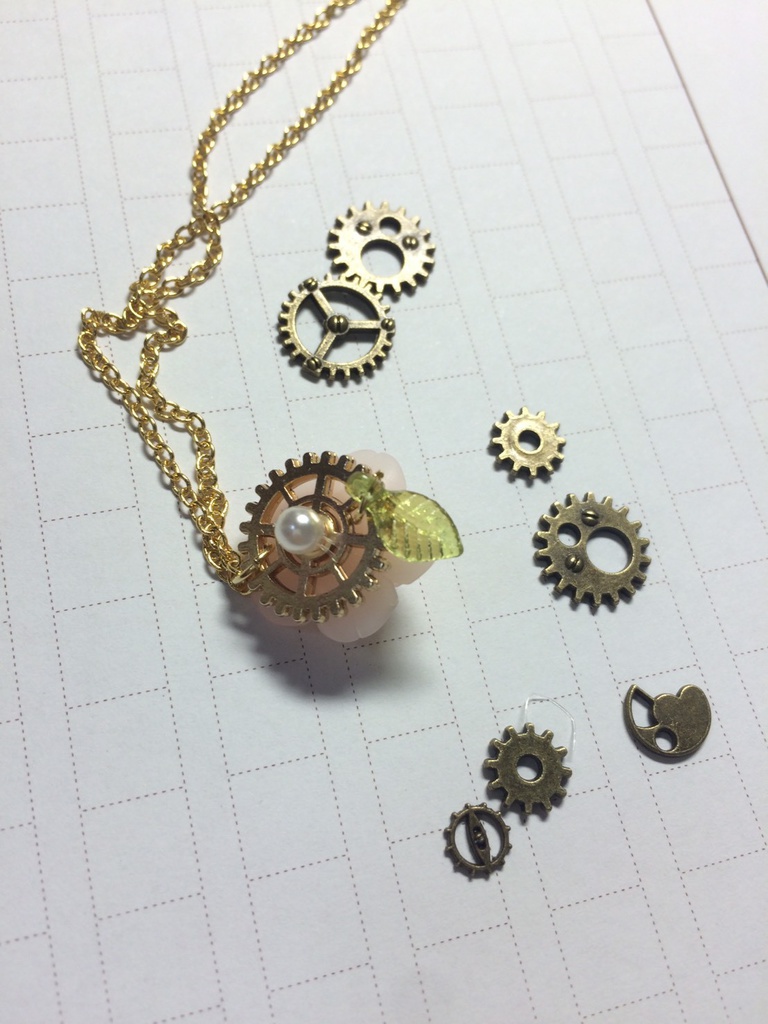 【文豪とアルケミスト】学園スス桜イメージネックレス