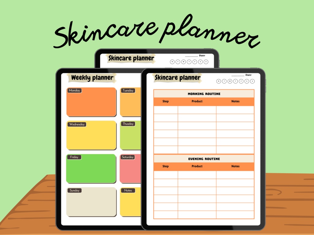 Skincare Planner