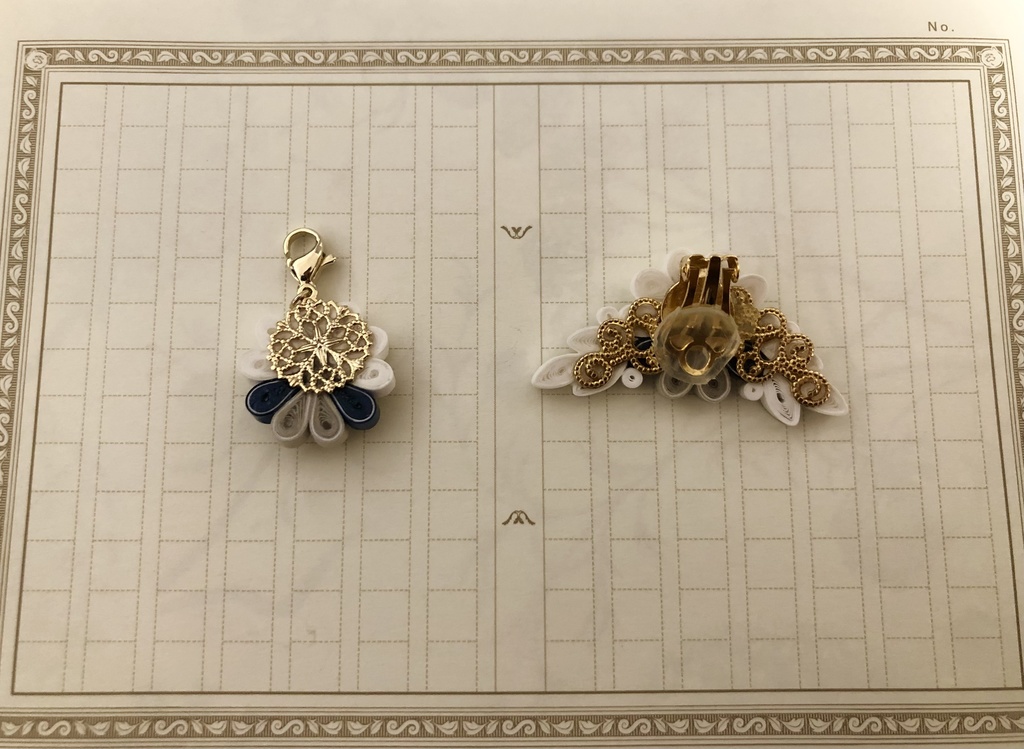 【伊達双騎】イヤークリップ・主とお揃いストラップ