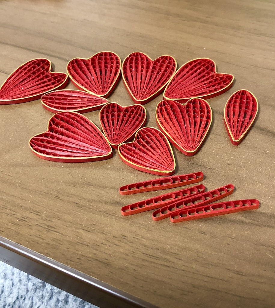 椿のイヤリング