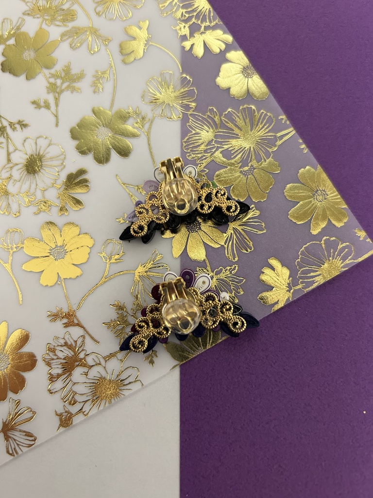 千子村正・蜻蛉切モチーフイヤークリップとぬい用チャーム