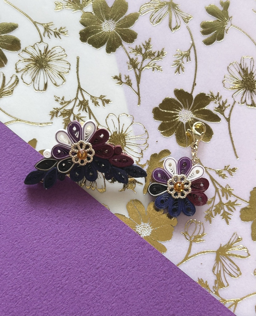 千子村正・蜻蛉切モチーフイヤークリップとぬい用チャーム