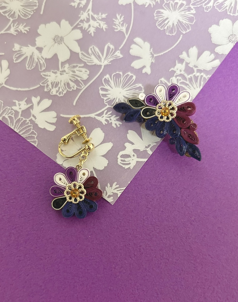 千子村正・蜻蛉切モチーフイヤークリップとぬい用チャーム