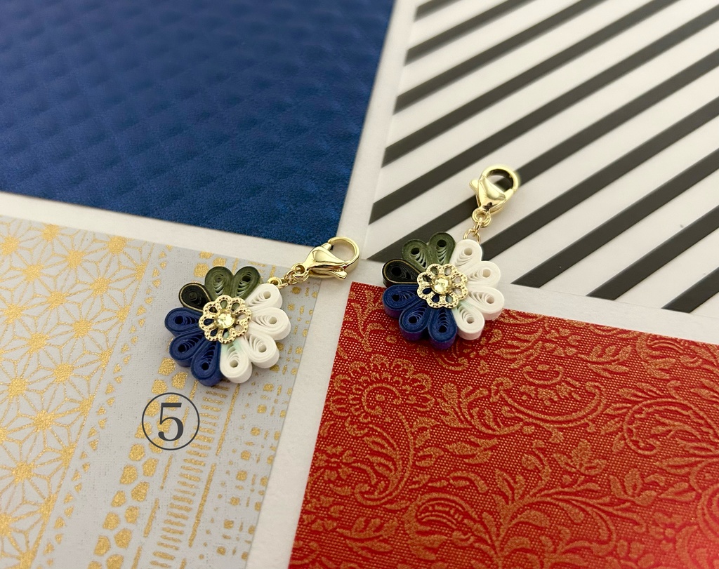 もちマス用チャーム(三日月・小狐丸・源氏・にっかり・初期刀)