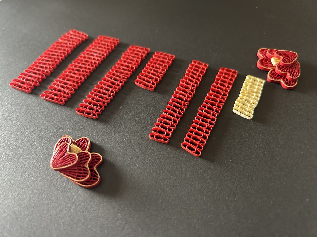 椿のイヤリング・イヤークリップ