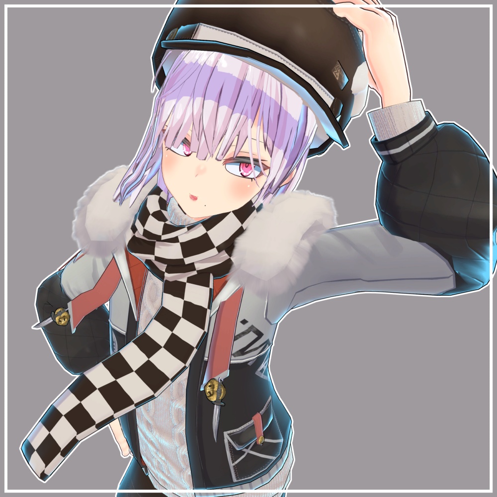 オリジナル3Dモデル 「ミネフ」-Mineuf-