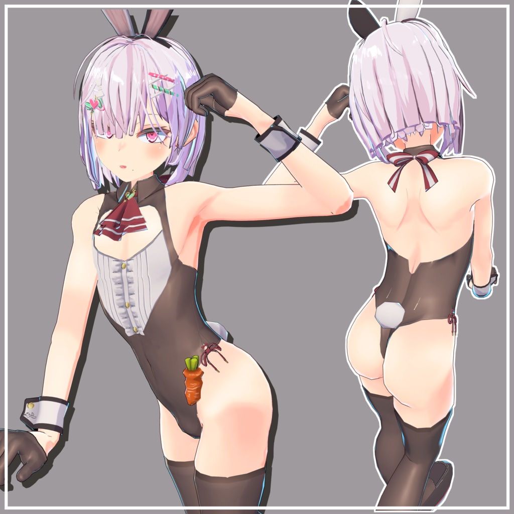 オリジナル3Dモデル 「ミネフ」-Mineuf-