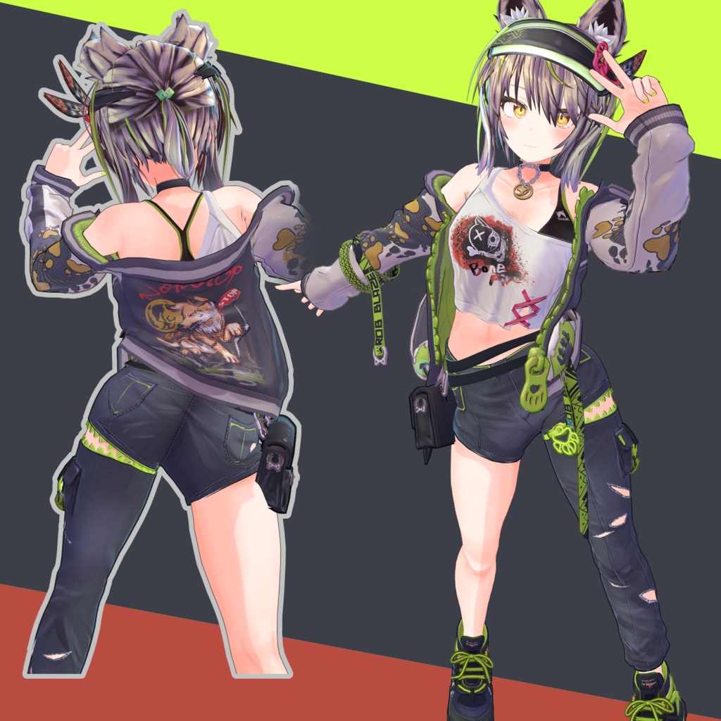 オリジナル3Dモデル ラトラ・グローン/Latla・grown