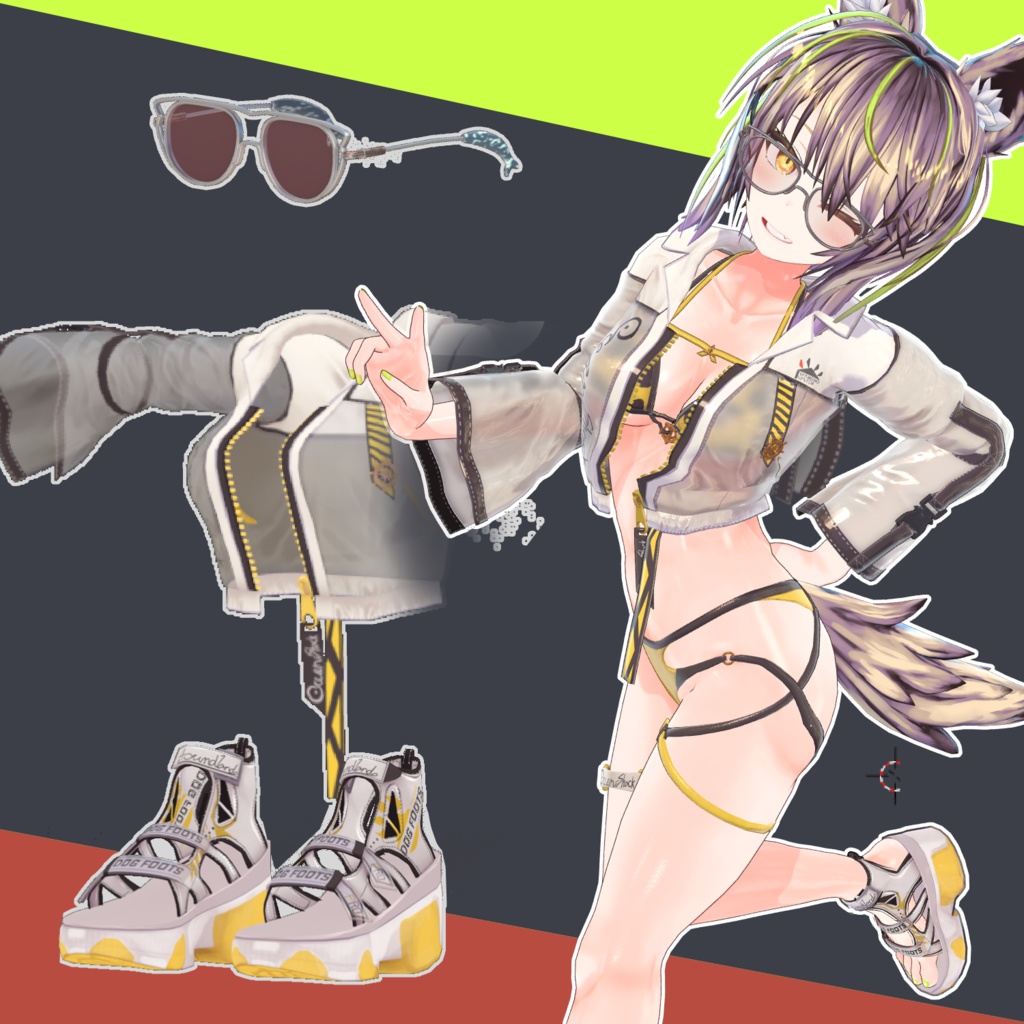 オリジナル3Dモデル ラトラ・グローン/Latla・grown