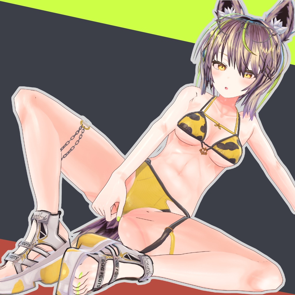 オリジナル3Dモデル ラトラ・グローン/Latla・grown