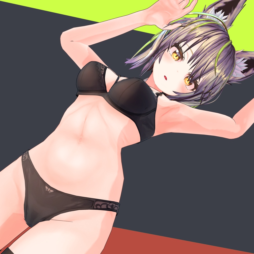 オリジナル3Dモデル ラトラ・グローン/Latla・grown