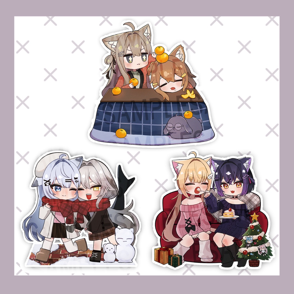 冬のなかよしアクリルスタンド