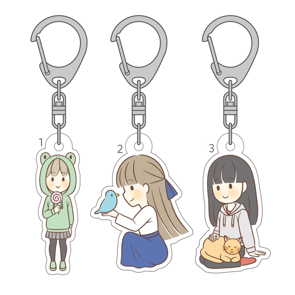キーホルダー【動物】