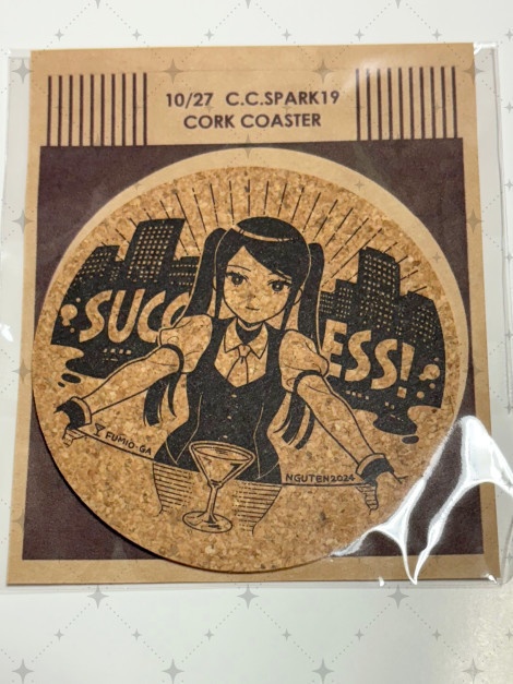 VA-11HALL-A　コルクコースター　ジル