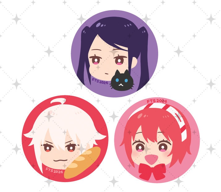 VA-11HALL-A　ミニ缶バッジセット