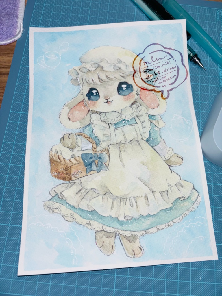【原画】アリスのピクニック