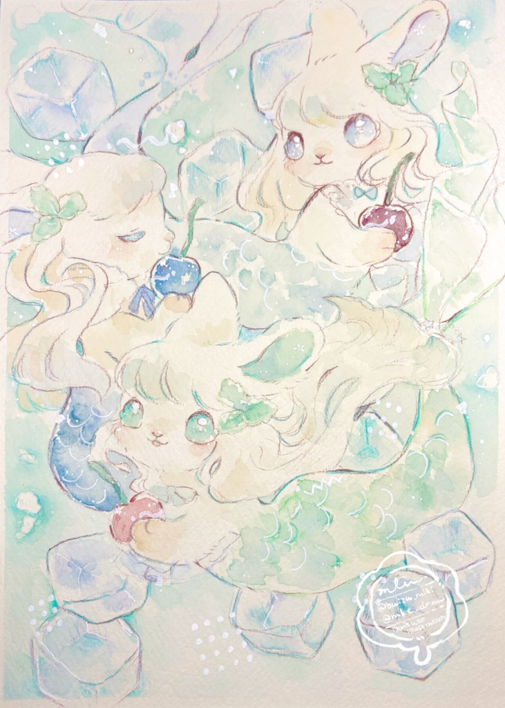 【原画】ソーダマーメイド