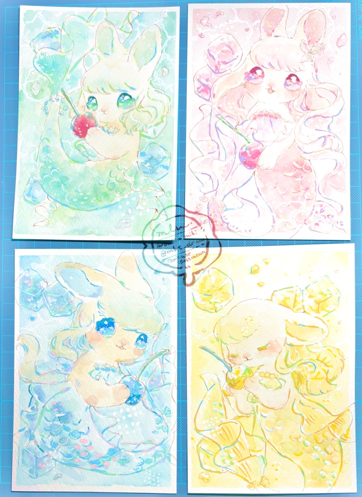 【原画】soda mermaids 【全4種】