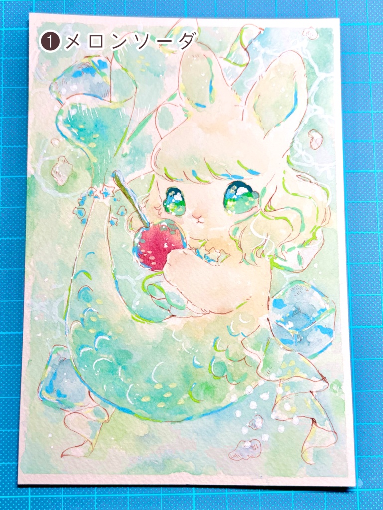 【原画】soda mermaids 【全4種】