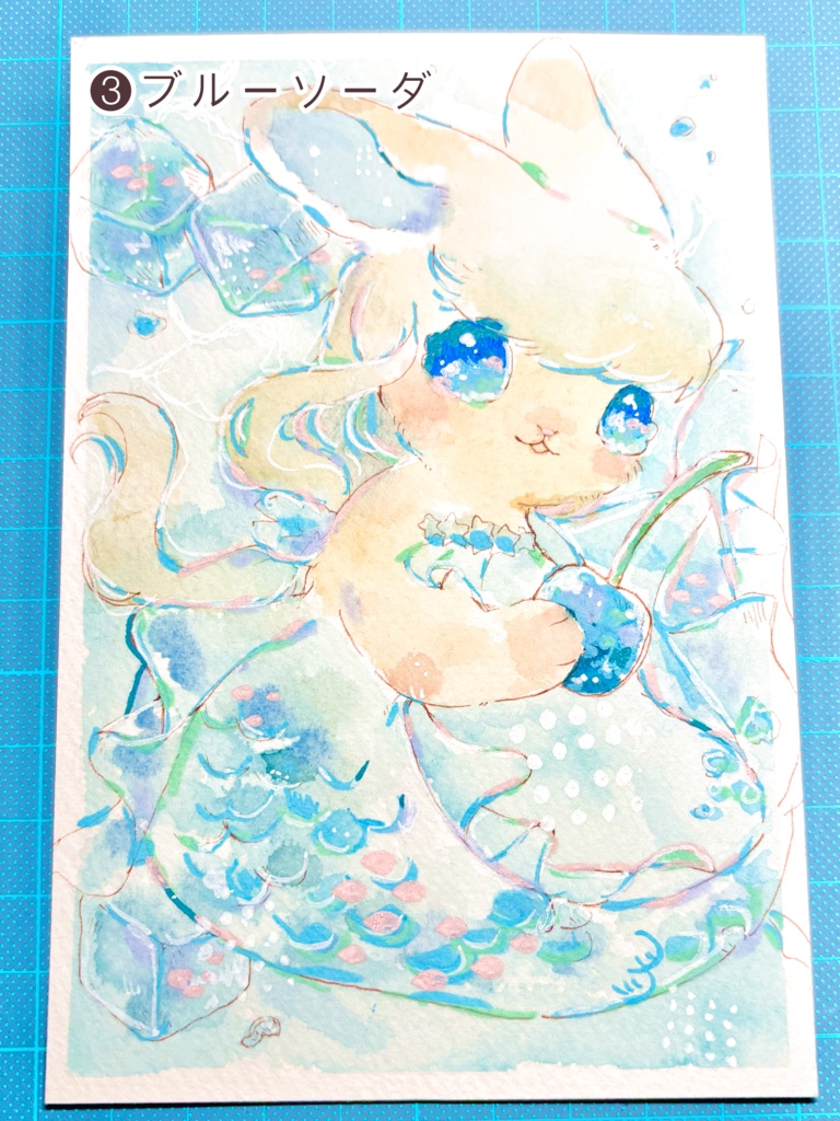 【原画】soda mermaids 【全4種】