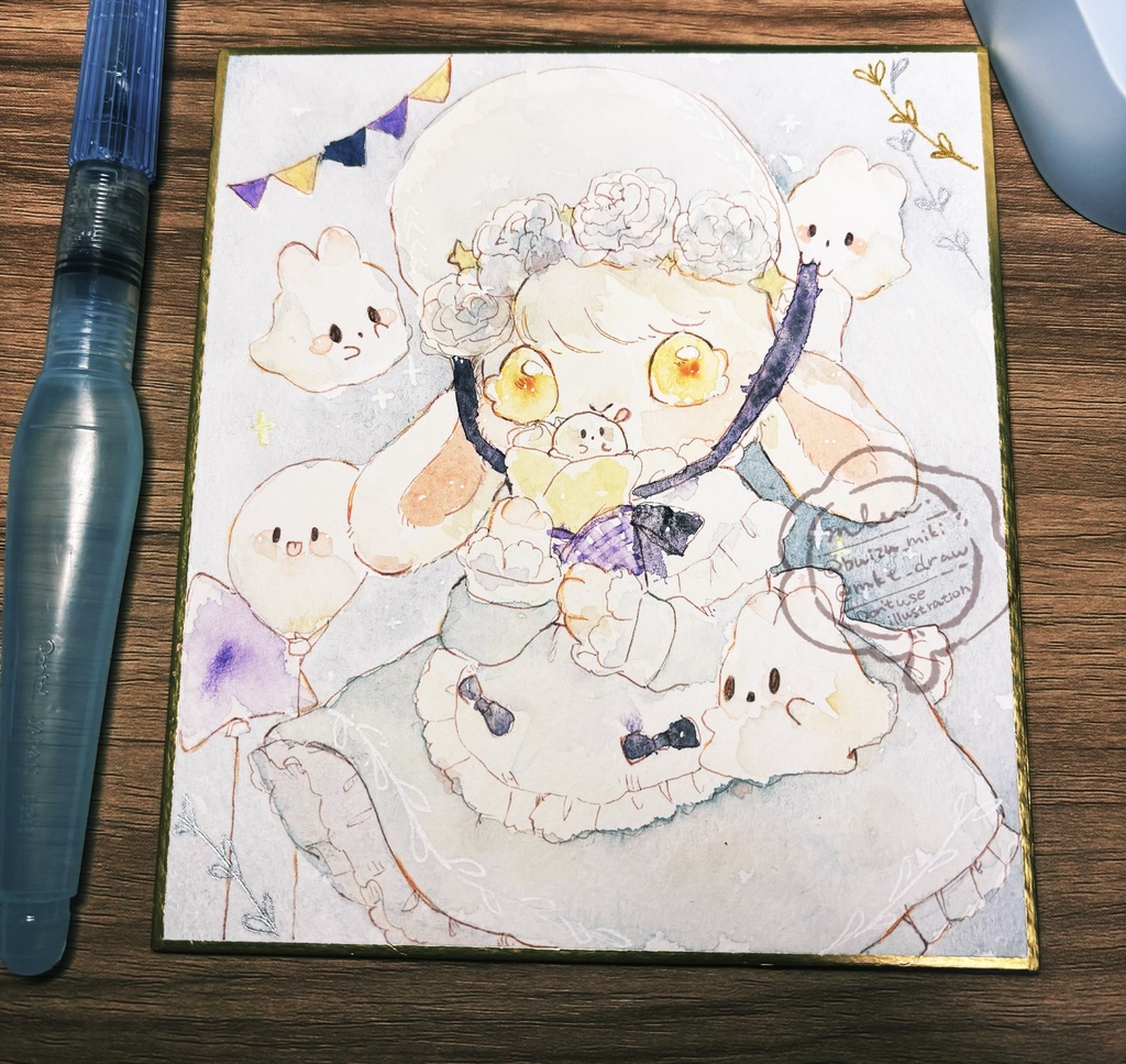 【原画】おばけクレープ