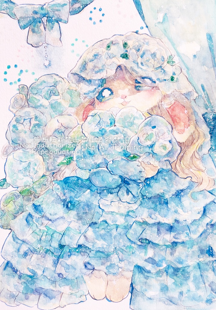 【原画】サムシングブルー