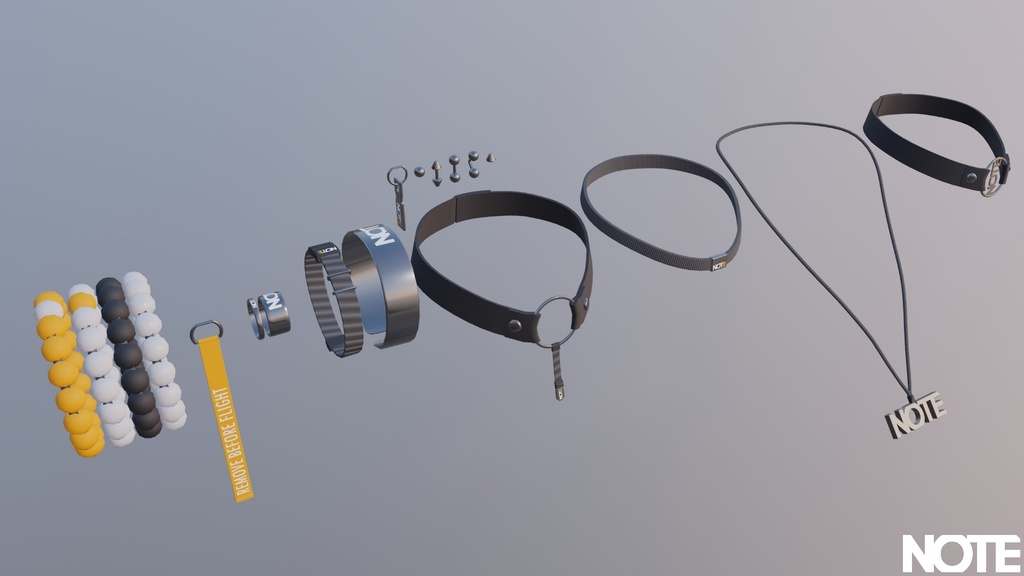 NotE - VRChat Jewelery Set 1