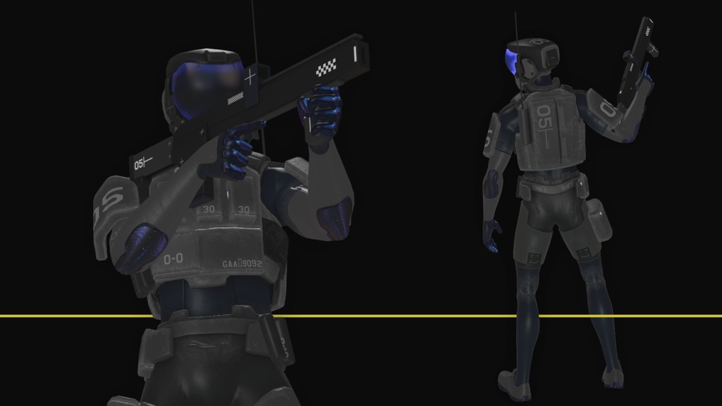 Modular Unit - Heavy - Blue