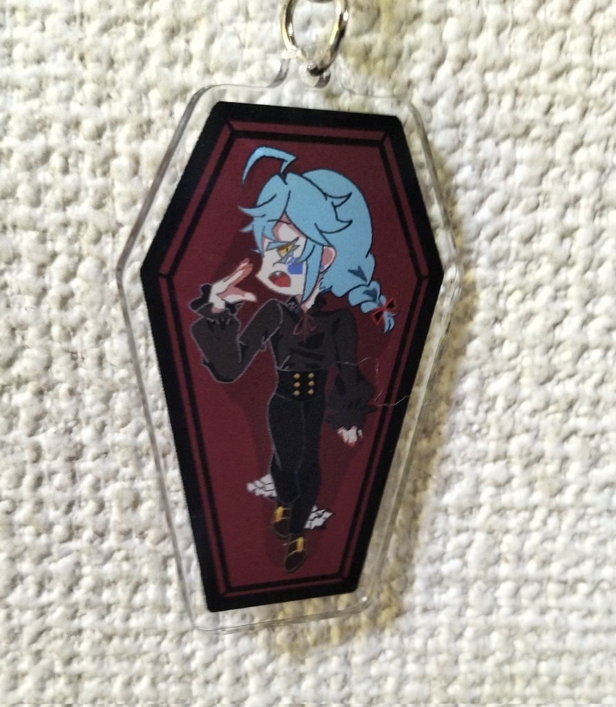 アソセシ両面アクキー