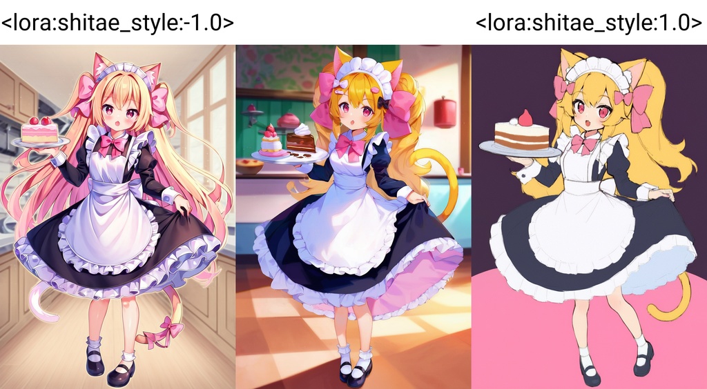 【Pony用LoRA】Color Rough Slider