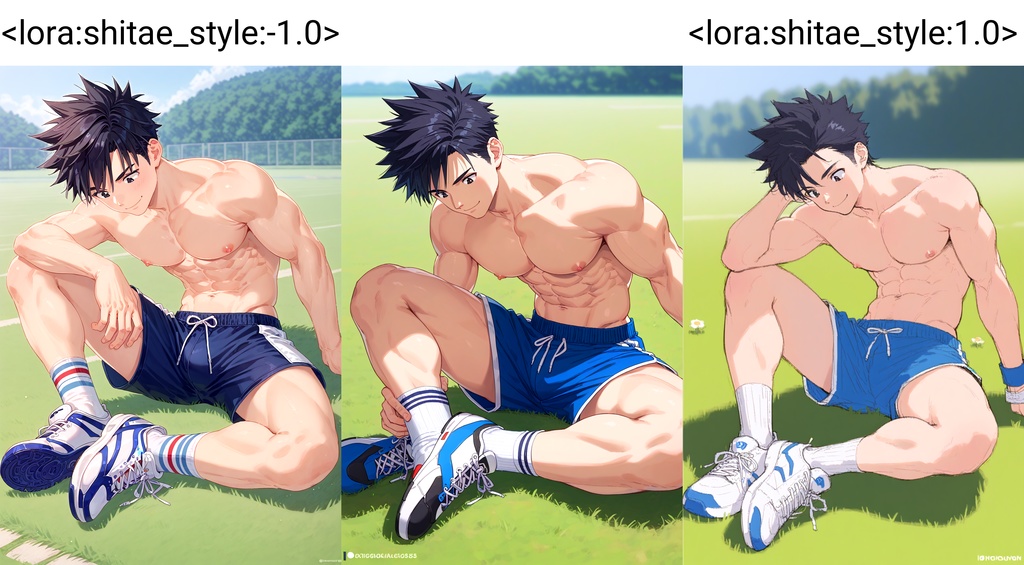 【Pony用LoRA】Color Rough Slider