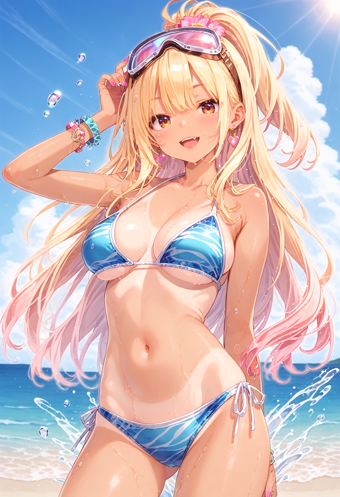 【Pony用LoRA】Color Rough Slider