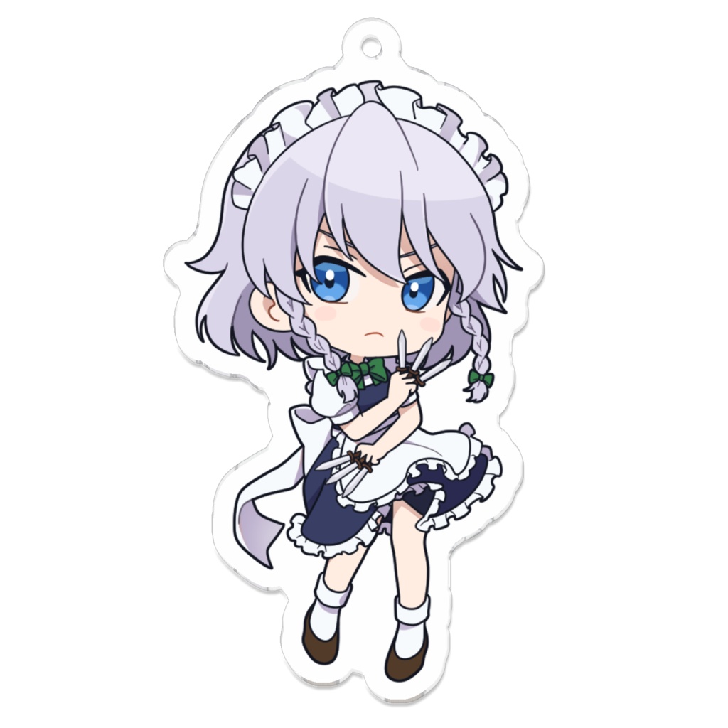 【東方project】十六夜咲夜 アクリルキーホルダー